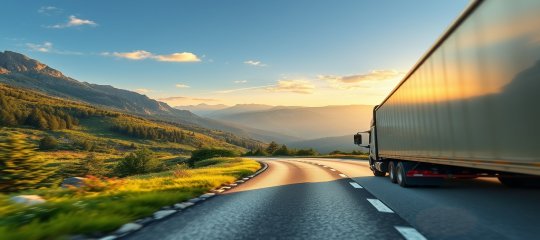 Schöne Routen für LKW-Fahrer im Sommer – Landschaft genießen trotz Arbeit
