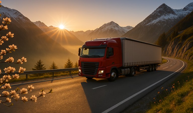 🚛 Frühlingstour 2025: Von Hamburg nach Mailand – Eine Route voller Kontraste