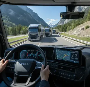 Autonomes Fahren & Platooning: Deine Zukunft als LKW-Fahrer