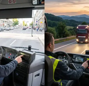 Busfahrer 2026: Dein Vergleich – Linienbus vs. Reisebus, Gehalt & D-Führerschein