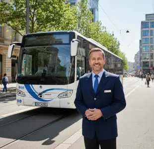 Dein Weg zum Busfahrer: Gehalt, D-Führerschein & Berufsaussichten