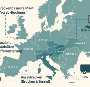 Mautgebühren Europa: Neue Regeln & Optionen für Lkw und Pkw