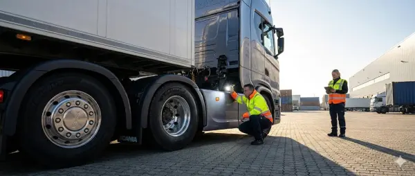 Die Säulen moderner LKW-Sicherheit: Technologien, Compliance und Fahrerverantwortung