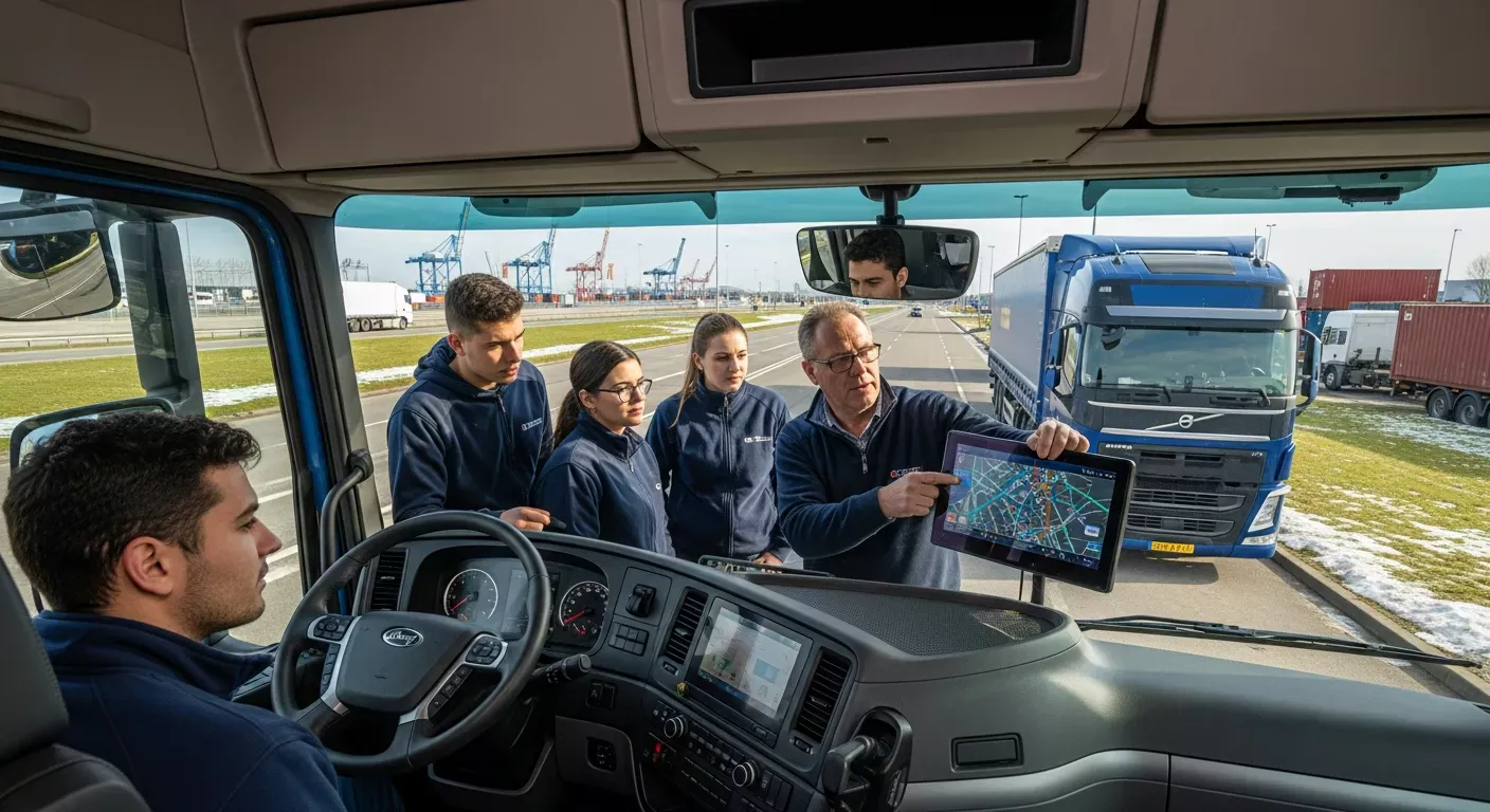 LKW-Führerschein (Klasse CE) & Berufskraftfahrer-Qualifikation: Dein Guide